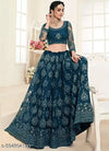 Wondor Chain Cording Lehenga Choli ( Semi Stitched )