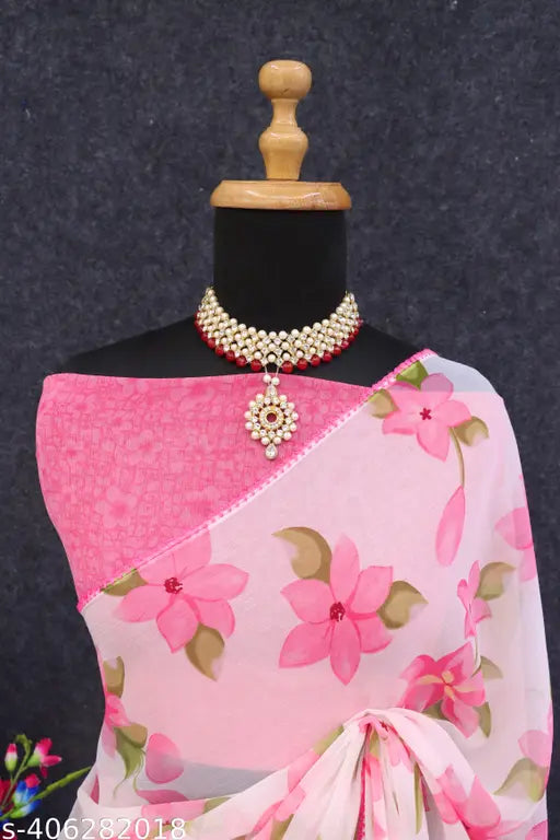 FLOWER DESIGNER SAREE