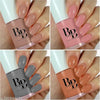 BB Looks Beauty HD Colors High-Shine Long Lasting Nail polish Non Toxic Professional Nail Paint Each 6 ml (Pack of 4)